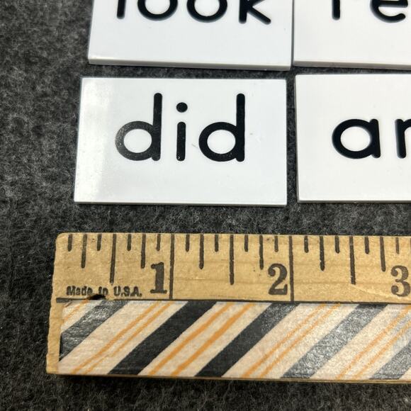 Primary Concepts First Word Tiles 52pc Sight Words Early Learning Set - Picture 2 of 9